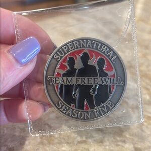 Supernatural Season Five Coin